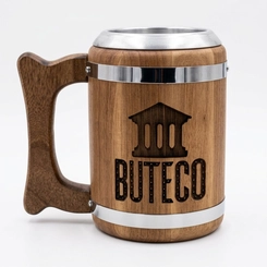 CANECA RAIZ CASINHA MARROM U