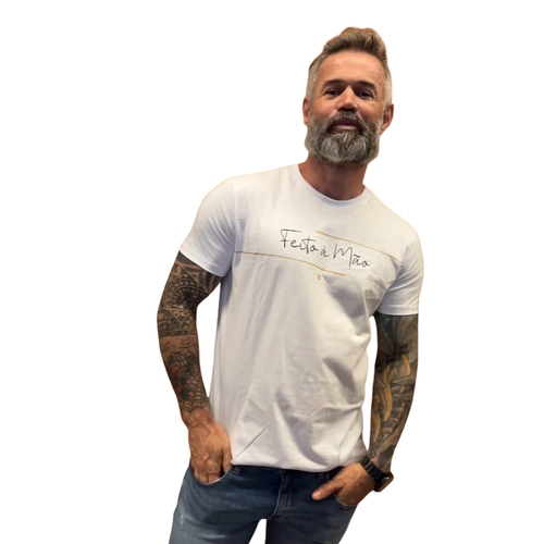 CAMISETA FEITO A MAO