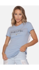 CAMISETA FEITO A MAO FEMININO